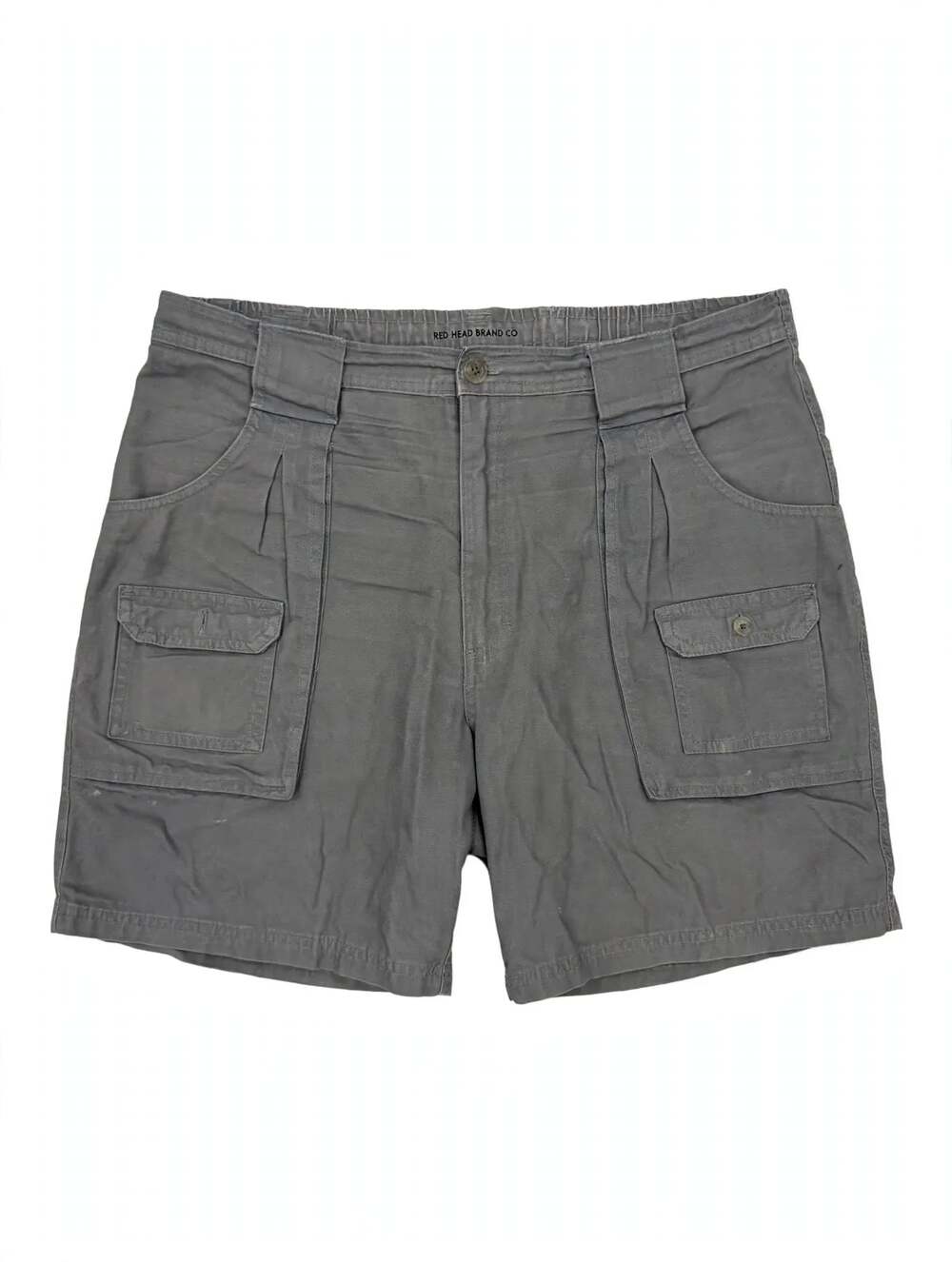 RedHead Brand Co. Gray Utility Cargo Hiking Shorts Size 40